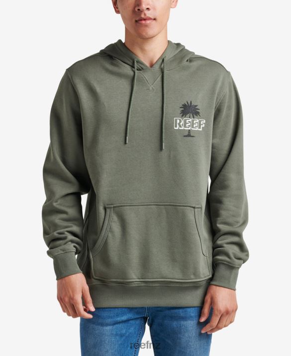 Reef NZ 62JVZ732 - Bora Pullover Hoodie Men Thyme Reef