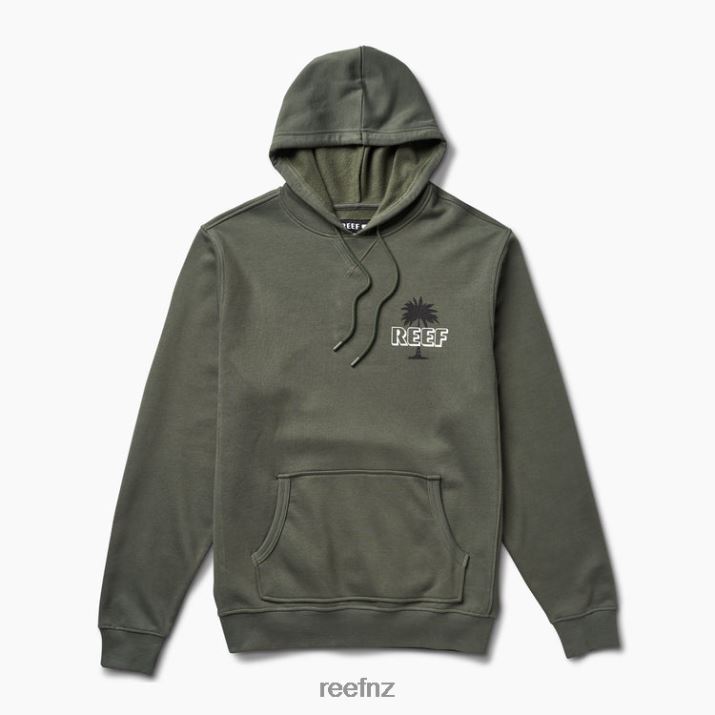 Reef NZ 62JVZ732 - Bora Pullover Hoodie Men Thyme Reef