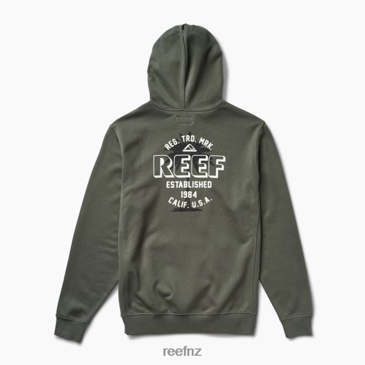 Reef NZ 62JVZ732 - Bora Pullover Hoodie Men Thyme Reef