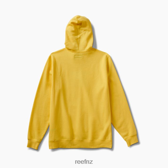 Reef NZ 62JVZ736 - Baseline Pullover Hoodie Men Primrose Yellow Reef