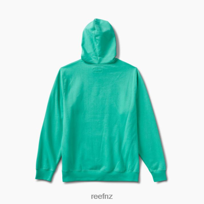 Reef NZ 62JVZ738 - Baseline Pullover Hoodie Men Electric Green Reef