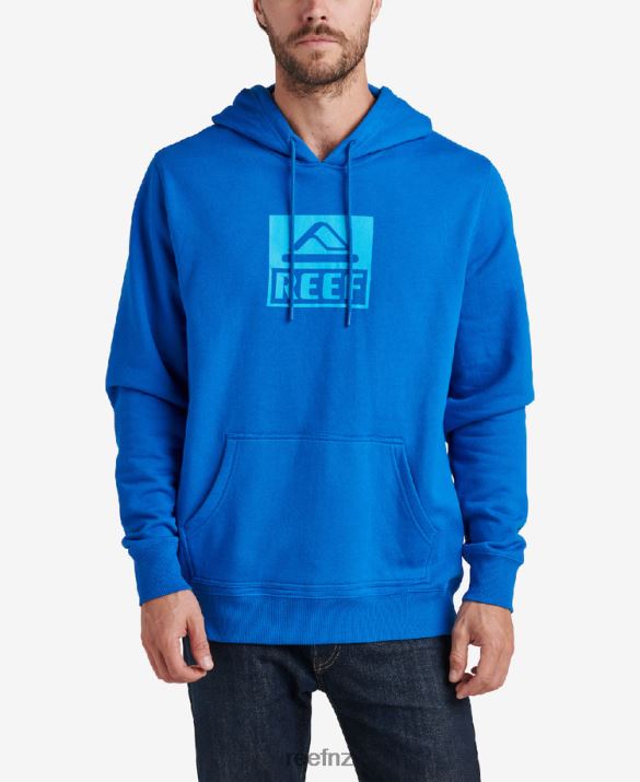 Reef NZ 62JVZ740 - Baseline Pullover Hoodie Men Lapis Blue Reef