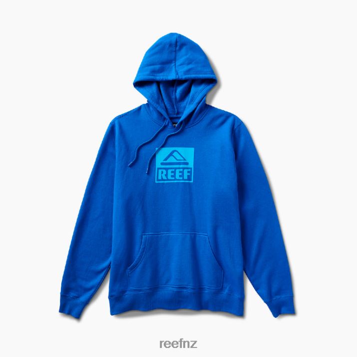 Reef NZ 62JVZ740 - Baseline Pullover Hoodie Men Lapis Blue Reef