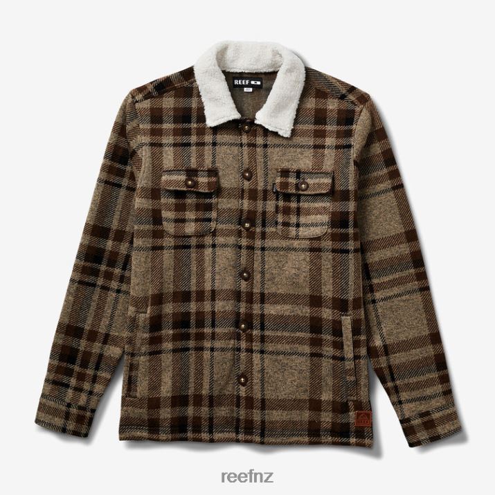 Reef NZ 62JVZ725 - Mobi Shacket Men Rain Drum Reef