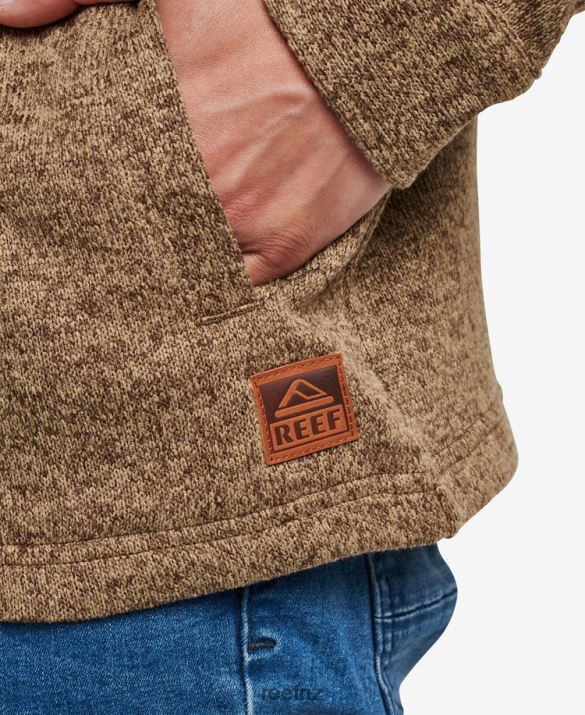 Reef NZ 62JVZ726 - Owen Shacket Men Coriander Reef