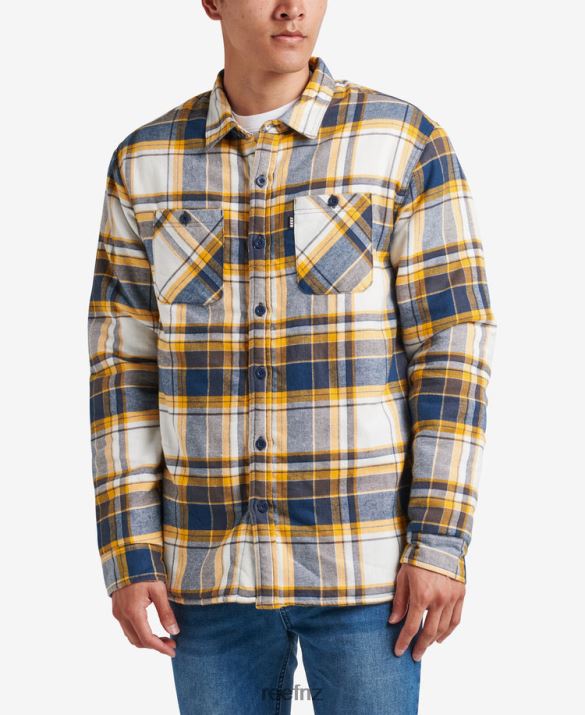 Reef NZ 62JVZ730 - Hickman Long Sleeve Shacket Men Indigo Blue Reef