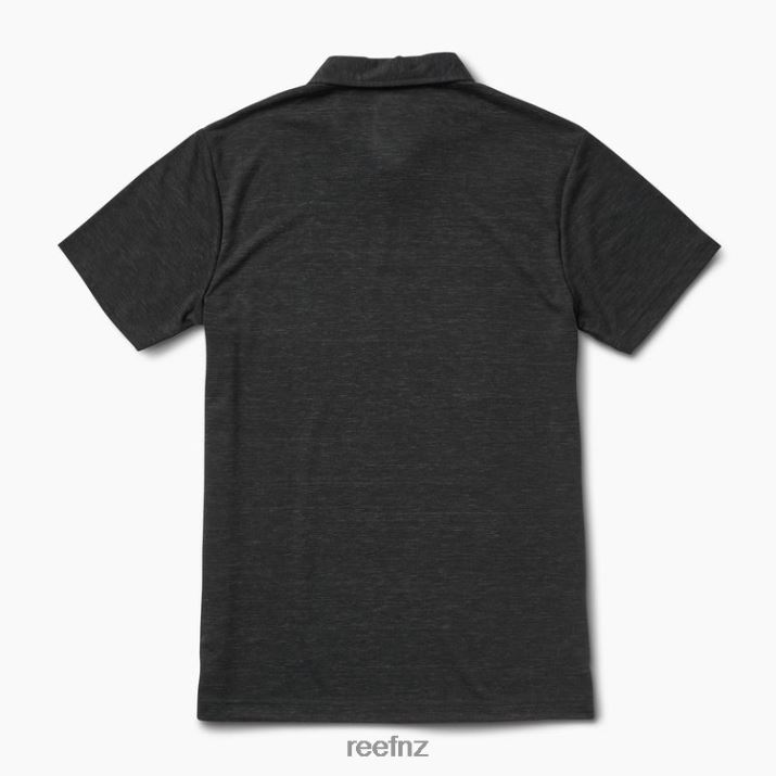 Reef NZ 62JVZ656 - Piston Tech Short Sleeve Polo Men Caviar Reef