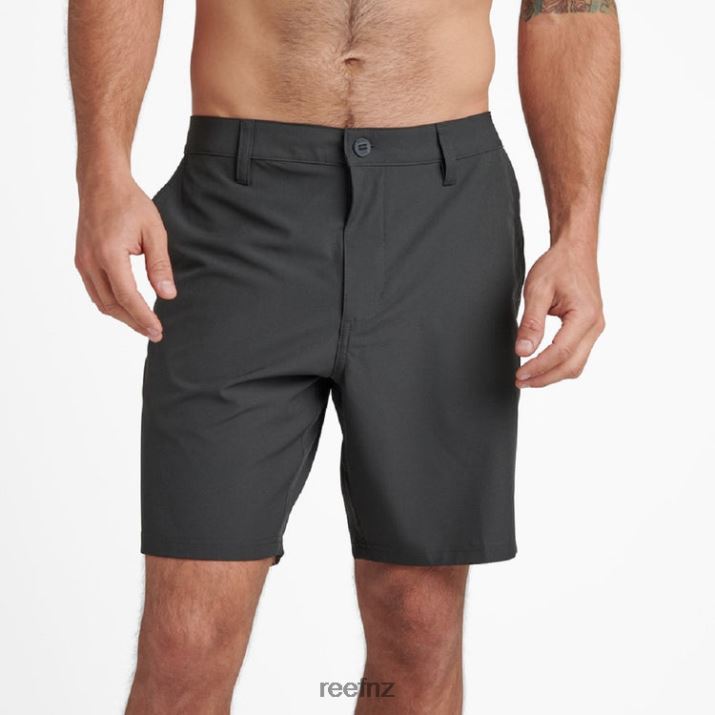 Reef NZ 62JVZ671 - Medford Hybrid Walk Short 19" Men Caviar Reef