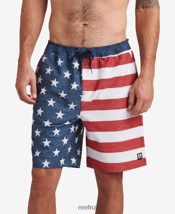 Reef NZ 62JVZ680 - Hancock Board Short 18" Men Insigna Blue Reef