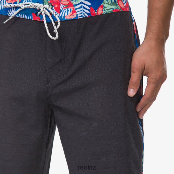 Reef NZ 62JVZ682 - Mullen Board Short 19\" Men Caviar Reef