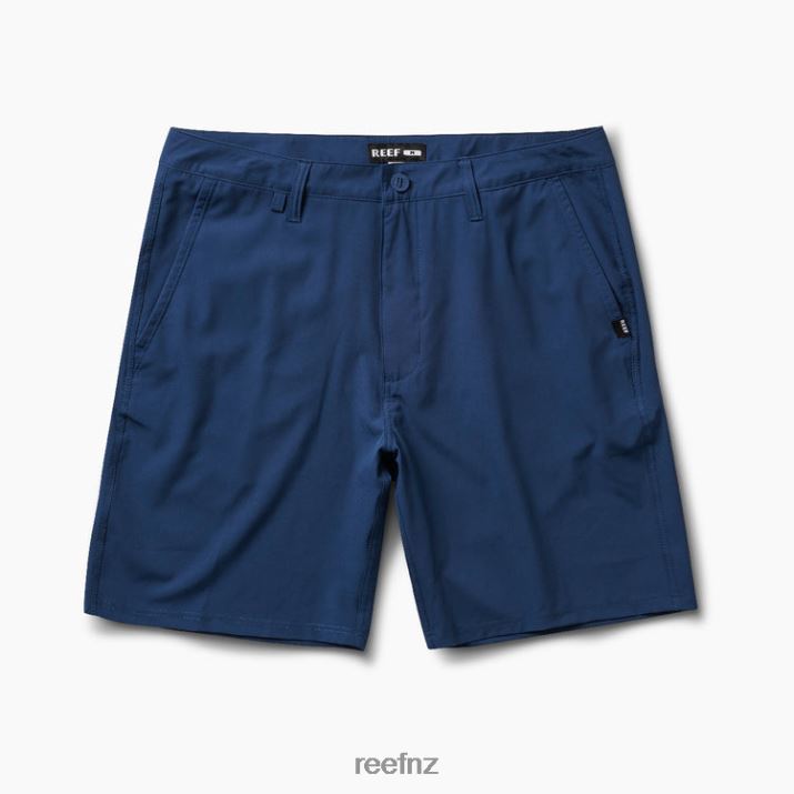 Reef NZ 62JVZ683 - Medford Hybrid Walk Short 19\" Men Insigna Blue Reef