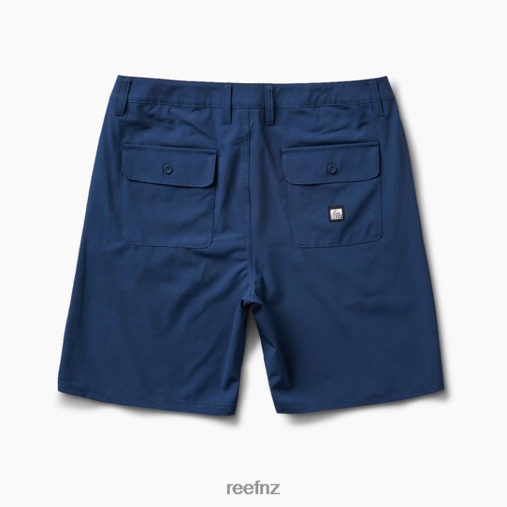 Reef NZ 62JVZ683 - Medford Hybrid Walk Short 19\" Men Insigna Blue Reef