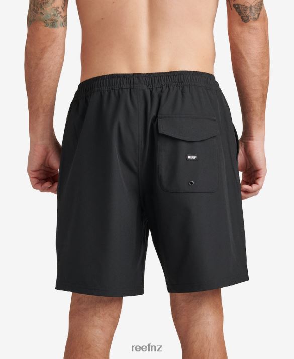 Reef NZ 62JVZ686 - Jackson Board Short 17\" Men Caviar Reef