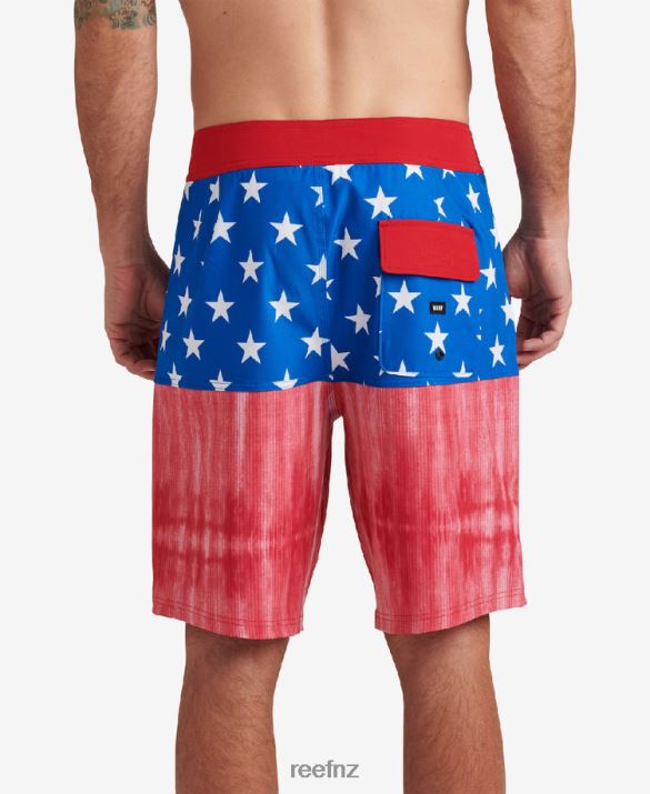 Reef NZ 62JVZ687 - Razzle Board Short 20\" Men Jester Red Reef