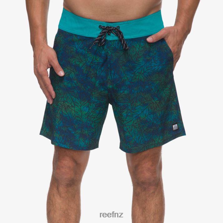 Reef NZ 62JVZ690 - Worley Board Short 17" Men Tile Blue Reef