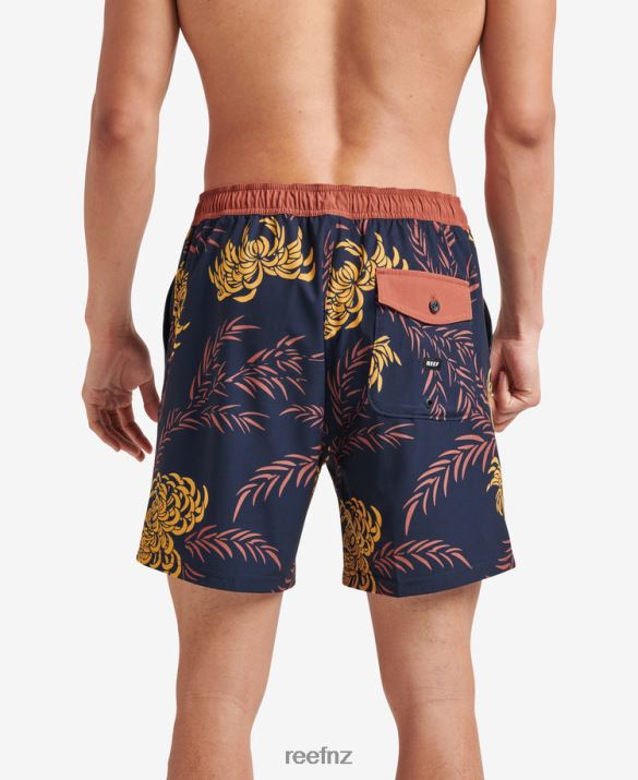 Reef NZ 62JVZ695 - John Volley Short 17\" Men Night Sky Reef