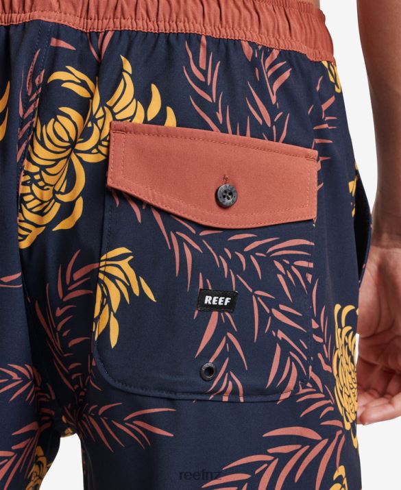 Reef NZ 62JVZ695 - John Volley Short 17\" Men Night Sky Reef
