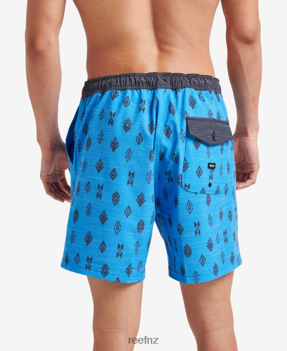 Reef NZ 62JVZ703 - Billy Volley Short 17\" Men French Blue Reef