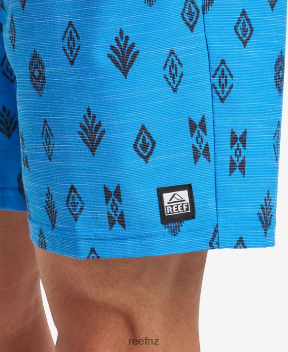Reef NZ 62JVZ703 - Billy Volley Short 17\" Men French Blue Reef