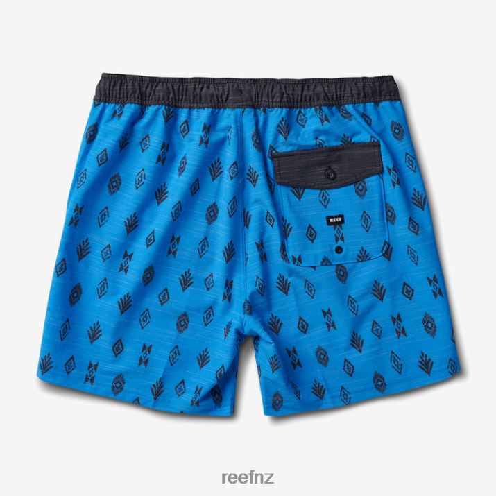 Reef NZ 62JVZ703 - Billy Volley Short 17\" Men French Blue Reef
