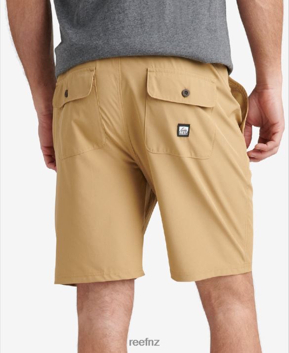 Reef NZ 62JVZ707 - Medford Hybrid Walk Short 19\" Men Otter Reef