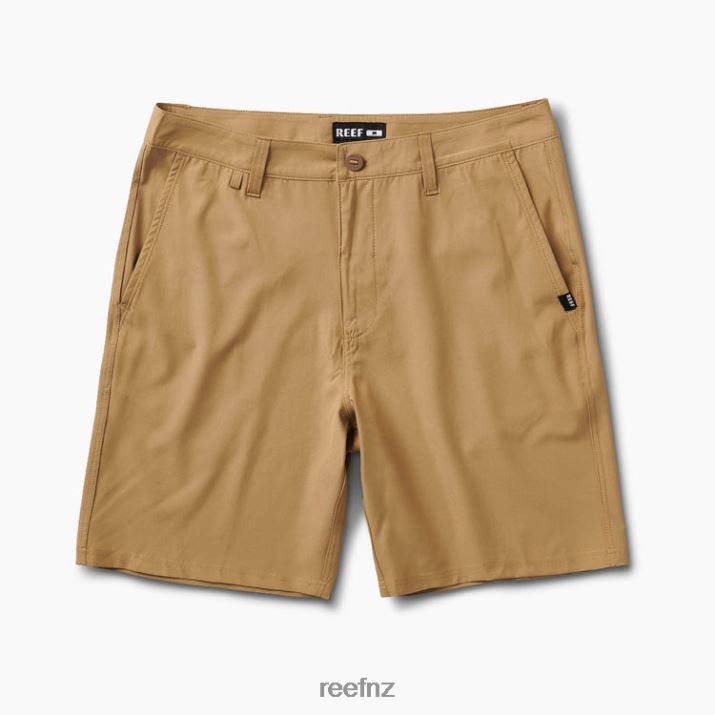 Reef NZ 62JVZ707 - Medford Hybrid Walk Short 19\" Men Otter Reef