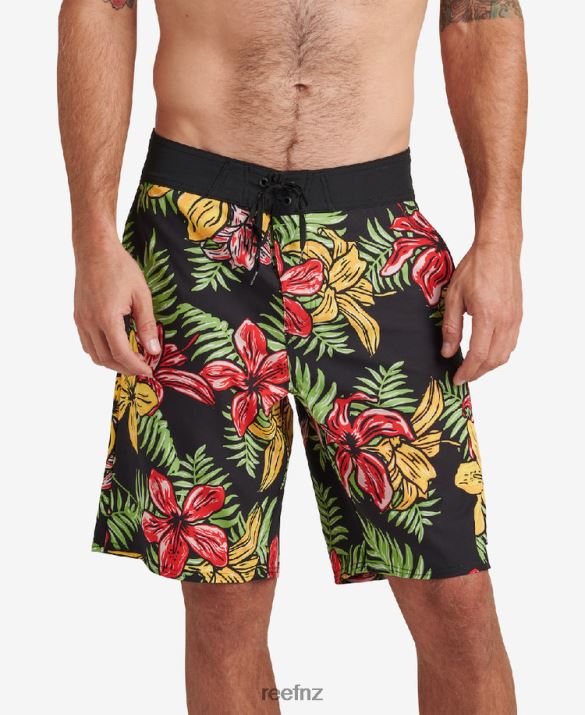 Reef NZ 62JVZ710 - Fitz Board Short 19" Men Caviar Reef