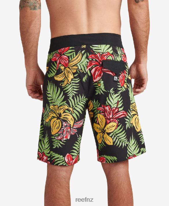 Reef NZ 62JVZ710 - Fitz Board Short 19\" Men Caviar Reef