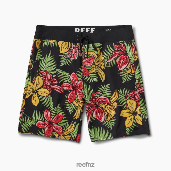 Reef NZ 62JVZ710 - Fitz Board Short 19\" Men Caviar Reef