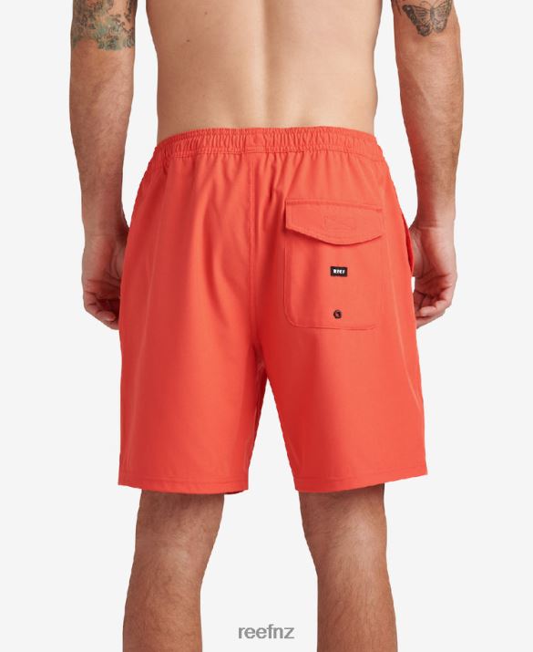Reef NZ 62JVZ711 - Jackson Board Short 17\" Men Hibiscus Reef