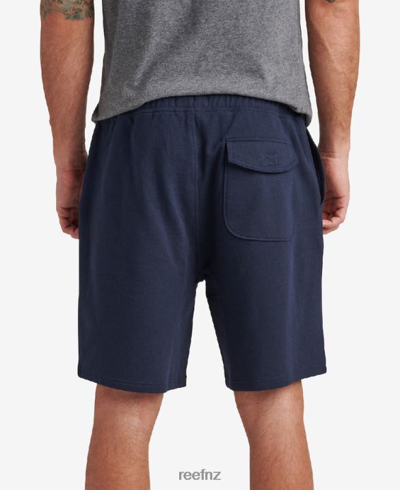 Reef NZ 62JVZ713 - Wade French Terry Short Men Navy Reef