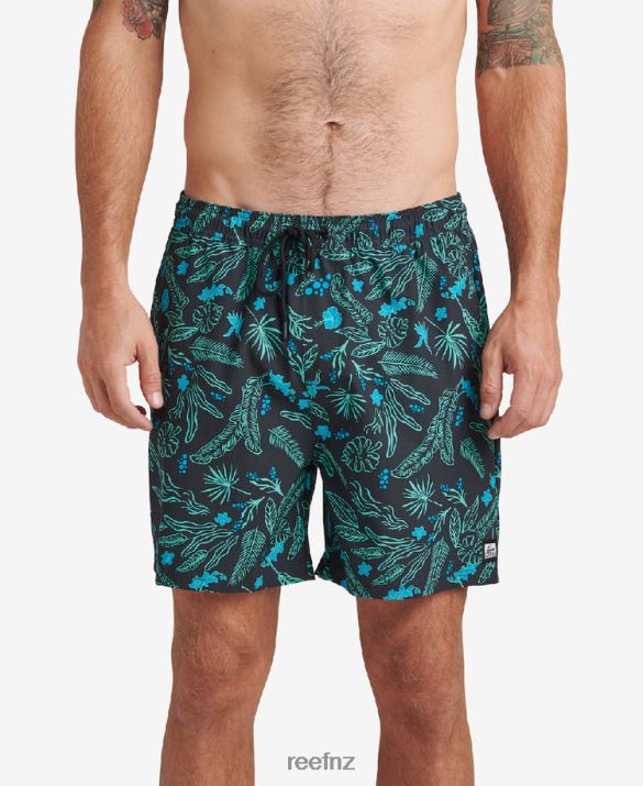Reef NZ 62JVZ716 - Everett Board Short 17" Men Caviar Reef
