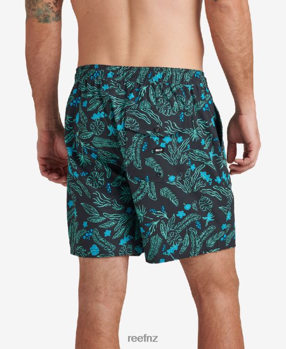 Reef NZ 62JVZ716 - Everett Board Short 17\" Men Caviar Reef