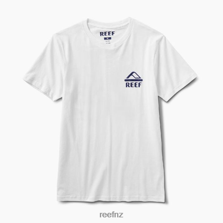 Reef NZ 62JVZ553 - Jamison Short Sleeve Tee Men Marshmallow Reef