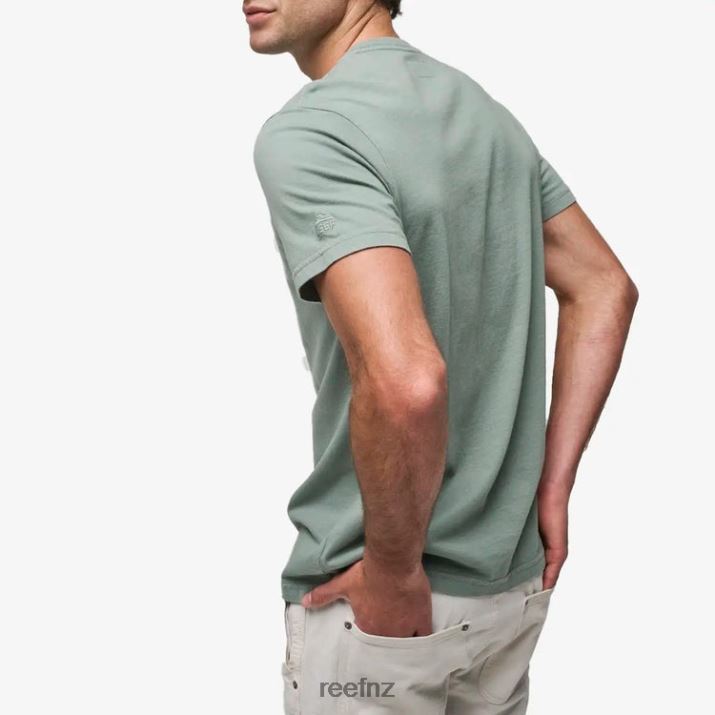 Reef NZ 62JVZ558 - Marte Short Sleeve Tee Men Chinois Green Reef