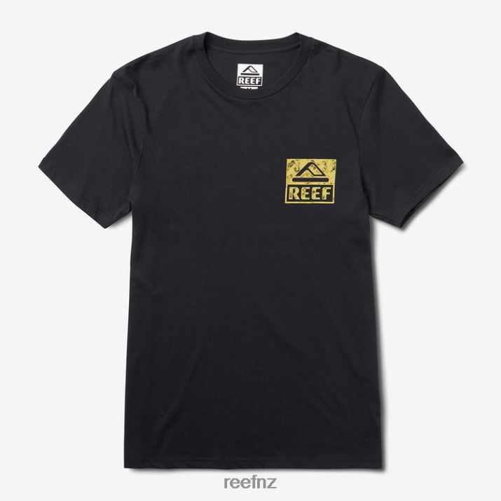 Reef NZ 62JVZ561 - Wellie Short Sleeve Tee Men Caviar Reef