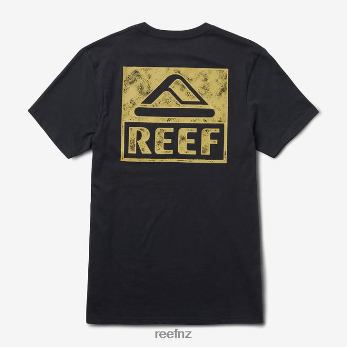 Reef NZ 62JVZ561 - Wellie Short Sleeve Tee Men Caviar Reef