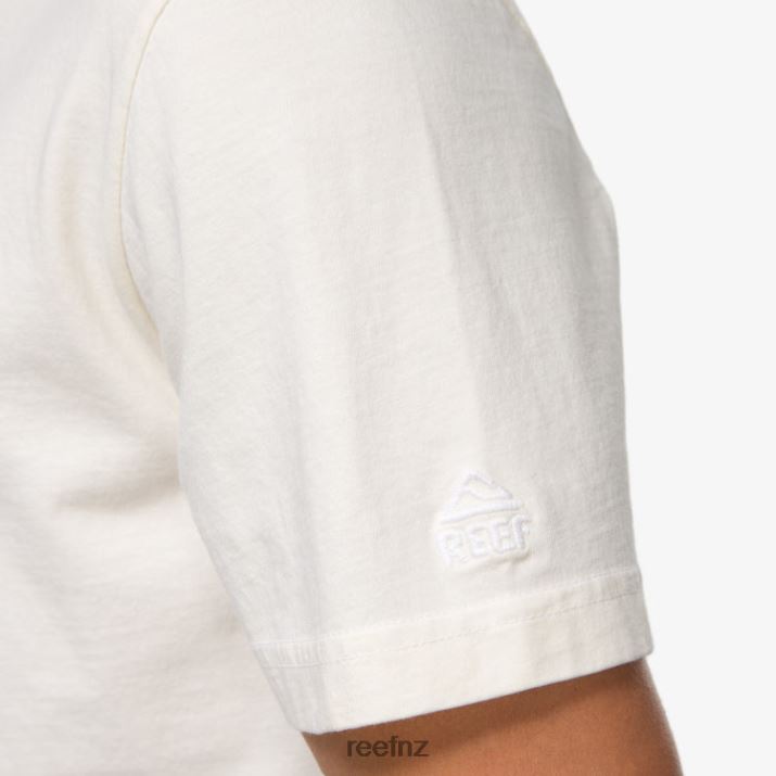 Reef NZ 62JVZ562 - Marte Short Sleeve Tee Men Marshmallow Reef