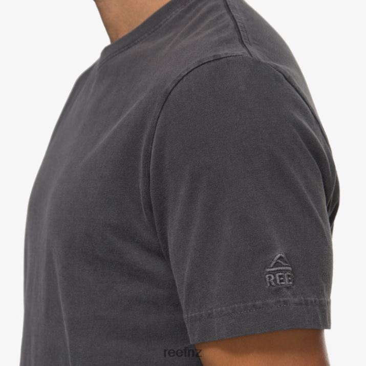 Reef NZ 62JVZ563 - Marte Short Sleeve Tee Men Pirate Blk Reef