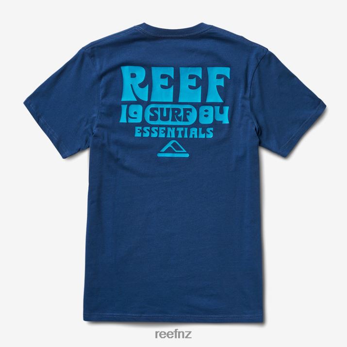 Reef NZ 62JVZ565 - Carland Short Sleeve Tee Men Insignia Blue Reef