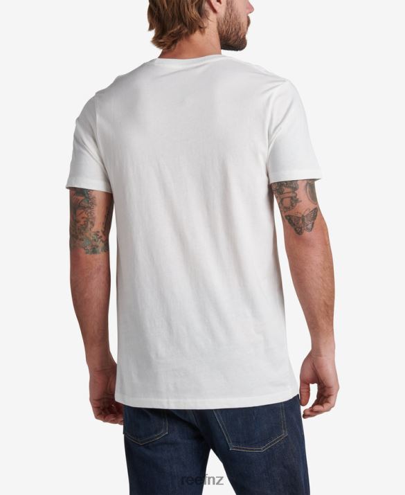 Reef NZ 62JVZ567 - Balboa Short Sleeve Tee Men Marshmallow Reef