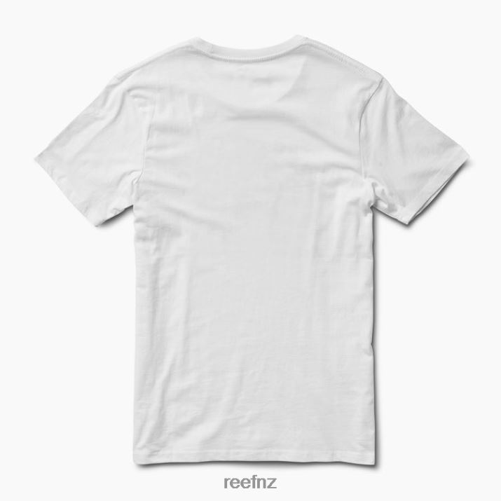Reef NZ 62JVZ567 - Balboa Short Sleeve Tee Men Marshmallow Reef