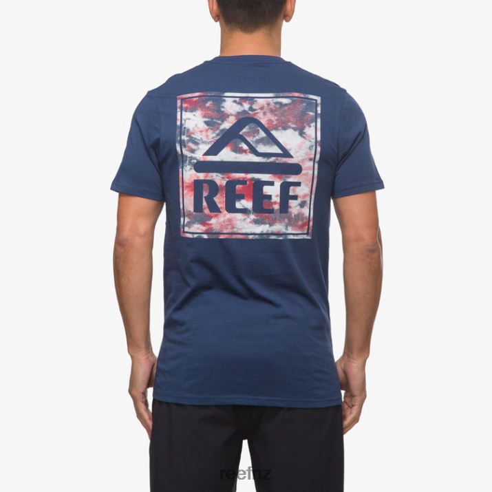 Reef NZ 62JVZ568 - Liberty Short Sleeve Tee Men Insigna Blue Reef