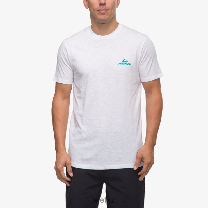 Reef NZ 62JVZ576 - Float On Short Sleeve Tee Men Bright White Reef