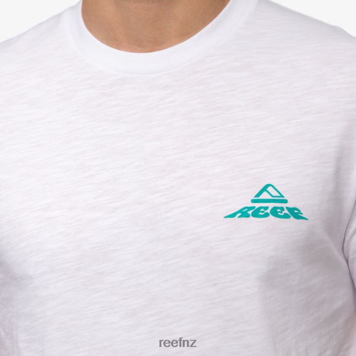 Reef NZ 62JVZ576 - Float On Short Sleeve Tee Men Bright White Reef