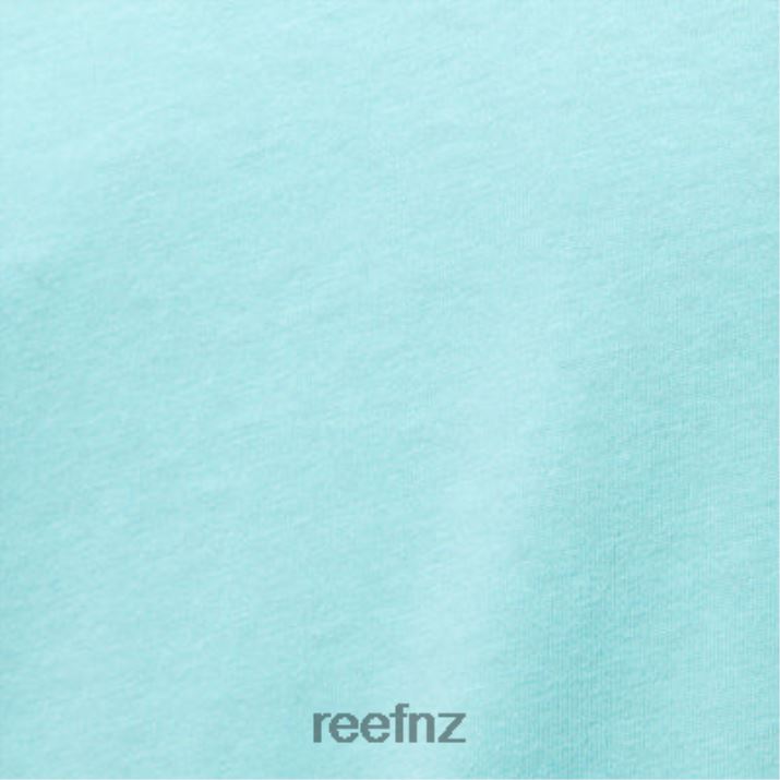 Reef NZ 62JVZ578 - Wellie Short Sleeve Tee Men Aruba Blue Reef