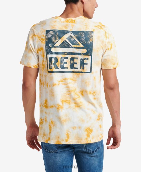 Reef NZ 62JVZ579 - Wellie Short Sleeve Tie Dye Tee Men Mineral Reef