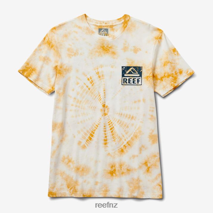 Reef NZ 62JVZ579 - Wellie Short Sleeve Tie Dye Tee Men Mineral Reef