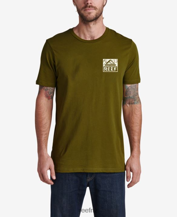 Reef NZ 62JVZ581 - Wellie Short Sleeve Tee Men Avocado Reef
