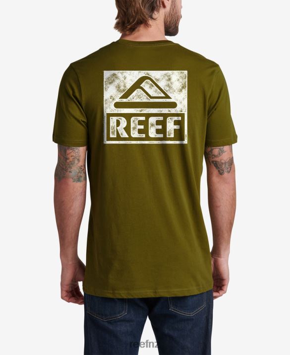 Reef NZ 62JVZ581 - Wellie Short Sleeve Tee Men Avocado Reef